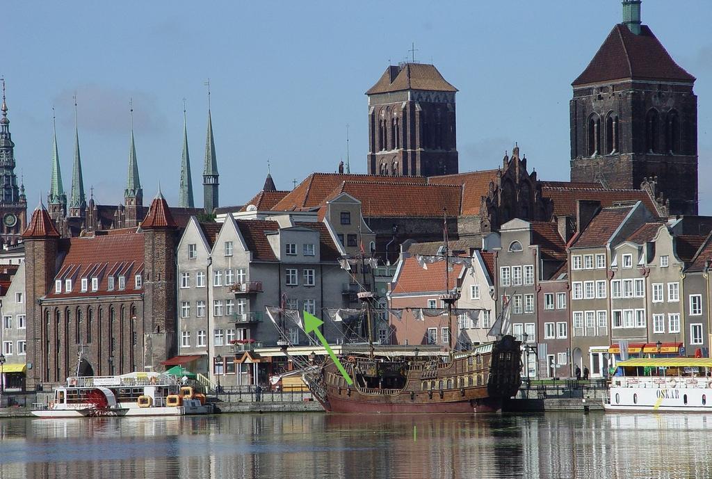 Gdansk Old Town River View מראה חיצוני תמונה